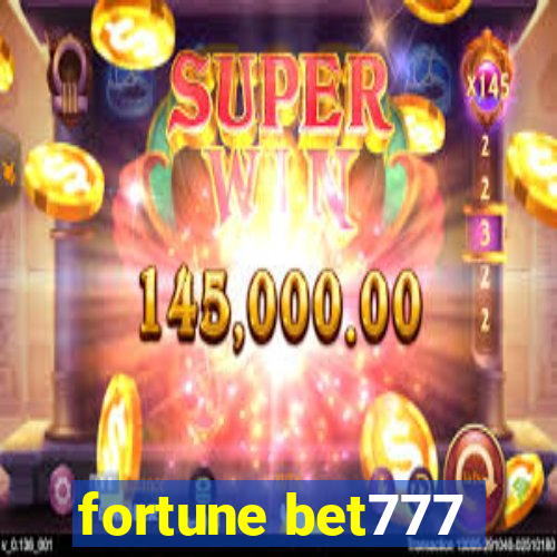 fortune bet777